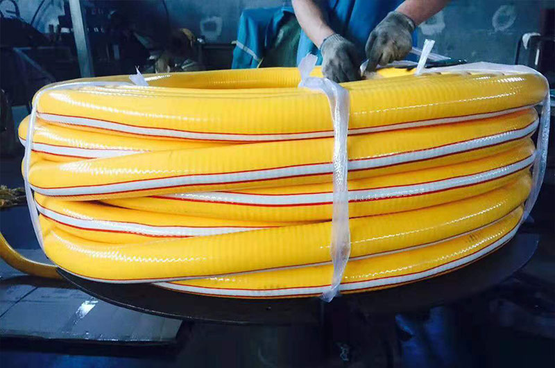 PVC黄色钢丝管